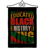 Educated Black History - Support Inspirational Vertical Impressions Decorative Flags HG190072 Made In USA