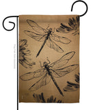 Dragonfly - Bugs & Frogs Garden Friends Vertical Impressions Decorative Flags HG104001 Made In USA