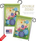 Welcome Butterflies - Bugs & Frogs Garden Friends Vertical Impressions Decorative Flags HG104065 Imported