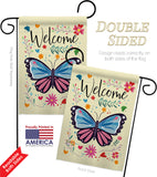 Sweet Spring - Bugs & Frogs Garden Friends Vertical Impressions Decorative Flags HG104101 Made In USA