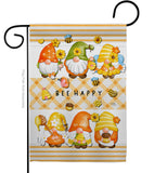 Bees Gnomes - Bugs & Frogs Garden Friends Vertical Impressions Decorative Flags HG104136 Made In USA