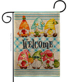 Sweet Gnomes - Bugs & Frogs Garden Friends Vertical Impressions Decorative Flags HG104137 Made In USA