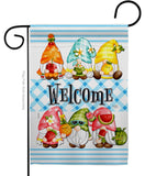 Sweet Gnomes - Bugs & Frogs Garden Friends Vertical Impressions Decorative Flags HG104137 Made In USA