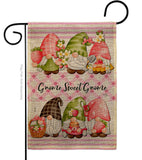 Gnome Sweet Gnome - Bugs & Frogs Garden Friends Vertical Impressions Decorative Flags HG104138 Made In USA