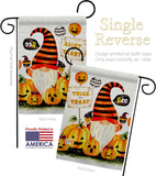 Boo Gnome - Bugs & Frogs Garden Friends Vertical Impressions Decorative Flags HG104145 Made In USA