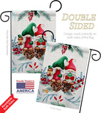 Winter Gnome - Bugs & Frogs Garden Friends Vertical Impressions Decorative Flags HG104146 Made In USA