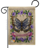 Floral Butterfly - Bugs & Frogs Garden Friends Vertical Impressions Decorative Flags HG137082 Made In USA