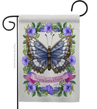 Floral Butterfly - Bugs & Frogs Garden Friends Vertical Impressions Decorative Flags HG137082 Made In USA