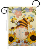 Blooming Gnome - Bugs & Frogs Garden Friends Vertical Impressions Decorative Flags HG192669 Made In USA