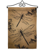 Dragonfly - Bugs & Frogs Garden Friends Vertical Impressions Decorative Flags HG104001 Made In USA