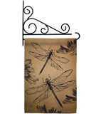 Dragonfly - Bugs & Frogs Garden Friends Vertical Impressions Decorative Flags HG104001 Made In USA