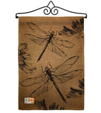 Dragonfly - Bugs & Frogs Garden Friends Vertical Impressions Decorative Flags HG104001 Made In USA