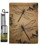 Dragonfly - Bugs & Frogs Garden Friends Vertical Impressions Decorative Flags HG104001 Made In USA