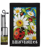 Paraíso de Tortolitas - Bugs & Frogs Garden Friends Vertical Impressions Decorative Flags HG104072 Made In USA