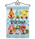 Sweet Gnomes - Bugs & Frogs Garden Friends Vertical Impressions Decorative Flags HG104137 Made In USA