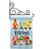 Sweet Gnomes - Bugs & Frogs Garden Friends Vertical Impressions Decorative Flags HG104137 Made In USA