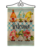 Sweet Gnomes - Bugs & Frogs Garden Friends Vertical Impressions Decorative Flags HG104137 Made In USA