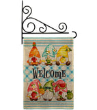 Sweet Gnomes - Bugs & Frogs Garden Friends Vertical Impressions Decorative Flags HG104137 Made In USA