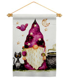 Poison Gnome - Bugs & Frogs Garden Friends Vertical Impressions Decorative Flags HG104144 Made In USA