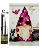 Poison Gnome - Bugs & Frogs Garden Friends Vertical Impressions Decorative Flags HG104144 Made In USA