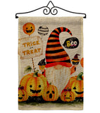 Boo Gnome - Bugs & Frogs Garden Friends Vertical Impressions Decorative Flags HG104145 Made In USA