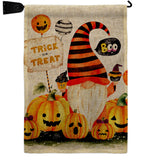 Boo Gnome - Bugs & Frogs Garden Friends Vertical Impressions Decorative Flags HG104145 Made In USA