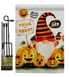 Boo Gnome - Bugs & Frogs Garden Friends Vertical Impressions Decorative Flags HG104145 Made In USA