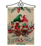 Winter Gnome - Bugs & Frogs Garden Friends Vertical Impressions Decorative Flags HG104146 Made In USA