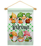 Cactus Gnome - Bugs & Frogs Garden Friends Vertical Impressions Decorative Flags HG104153 Made In USA