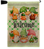 Cactus Gnome - Bugs & Frogs Garden Friends Vertical Impressions Decorative Flags HG104153 Made In USA