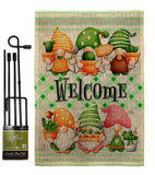 Cactus Gnome - Bugs & Frogs Garden Friends Vertical Impressions Decorative Flags HG104153 Made In USA