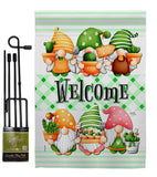 Cactus Gnome - Bugs & Frogs Garden Friends Vertical Impressions Decorative Flags HG104153 Made In USA