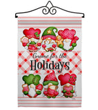 Winter Holidays Gnome - Bugs & Frogs Garden Friends Vertical Impressions Decorative Flags HG104155 Made In USA