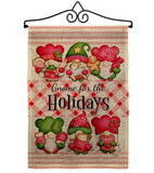 Winter Holidays Gnome - Bugs & Frogs Garden Friends Vertical Impressions Decorative Flags HG104155 Made In USA