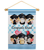 Grad Gnome - Bugs & Frogs Garden Friends Vertical Impressions Decorative Flags HG104158 Made In USA