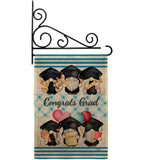 Grad Gnome - Bugs & Frogs Garden Friends Vertical Impressions Decorative Flags HG104158 Made In USA