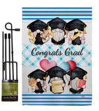 Grad Gnome - Bugs & Frogs Garden Friends Vertical Impressions Decorative Flags HG104158 Made In USA