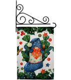 Winter Socks Gnome - Bugs & Frogs Garden Friends Vertical Impressions Decorative Flags HG104161 Made In USA