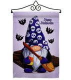 Spooky Gnome - Bugs & Frogs Garden Friends Vertical Impressions Decorative Flags HG104164 Made In USA