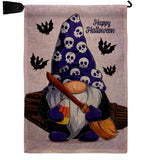 Spooky Gnome - Bugs & Frogs Garden Friends Vertical Impressions Decorative Flags HG104164 Made In USA