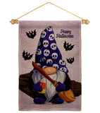 Spooky Gnome - Bugs & Frogs Garden Friends Vertical Impressions Decorative Flags HG104164 Made In USA