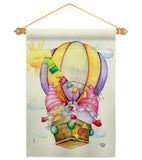 Gnomes Balloon - Bugs & Frogs Garden Friends Vertical Impressions Decorative Flags HG192660 Made In USA