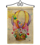 Gnomes Balloon - Bugs & Frogs Garden Friends Vertical Impressions Decorative Flags HG192660 Made In USA