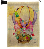 Gnomes Balloon - Bugs & Frogs Garden Friends Vertical Impressions Decorative Flags HG192660 Made In USA