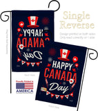 Canada Day - Canada Provinces Flags of the World Vertical Impressions Decorative Flags HG137260 Made In USA