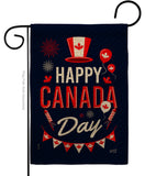 Canada Day - Canada Provinces Flags of the World Vertical Impressions Decorative Flags HG137260 Made In USA