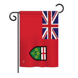 Ontario - Canada Provinces Flags of the World Vertical Impressions Decorative Flags HG140940 Printed In USA