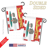 Prince Edward Island - Canada Provinces Flags of the World Vertical Impressions Decorative Flags HG140941 Printed In USA