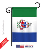 Yukon - Canada Provinces Flags of the World Vertical Impressions Decorative Flags HG140944 Printed In USA