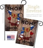 Canada Provinces Nova Scotia Home Sweet Home - Canada Provinces Flags of the World Vertical Impressions Decorative Flags HG191174 Made In USA